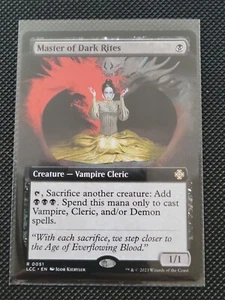 Master of Dark Rites - #51 - Arte extendido raro - Las cavernas perdidas de Ixalan LCC - Imagen 1 de 1