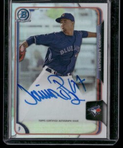 2015  Bowman Chrome Jairo Labourt BCAP-JL Prospect Autographs Refractors /499
