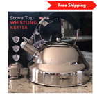 Stove Top Whistling Tea Kettle - Only Culinary Grade Stainless Steel Teapot New