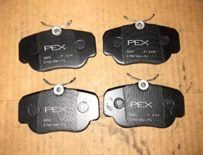 Pex Front Brake Pad Set - #7.114 / 0024200220 -Fits Mercedes-Benz 190D & 190E - Image 1 of 4