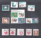 CANADA 16 x ALL DIFFERENT CHRISTMAS SEALS  MNH/UN BS26572