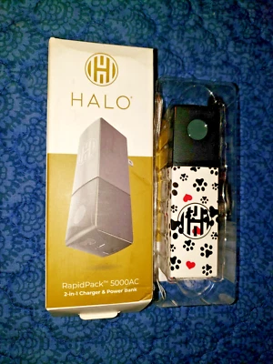 Halo RapidPack 5000AC二合一充电器和移动电源打印 — 第 1/3 张图片