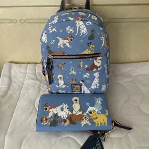 2024 Disney Dooney & Bourke Disney Dogs Backpack & Wallet - Sold Out - Picture 1 of 10
