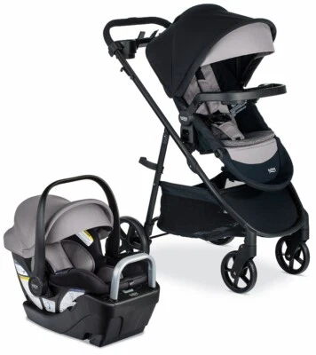 Britax Willow Brook S+ Travel System - Graphite Onyx New, Creased Box - Image 1 of 4