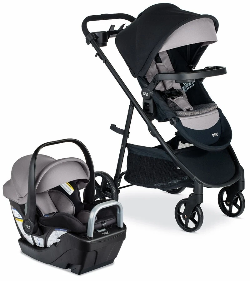 Britax Willow Brook S+ Travel System - Graphite Onyx New, Creased Box - Image 1 of 4