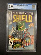 Nick Fury, Agent of Shield #1 vol 1 1968 CGC 6.0 Steranko Silver Age