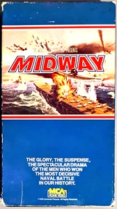 Midway (VHS, 1995)(Action) Charlton Heston, Henry Fonda, Robert Mitchum! - Picture 1 of 7