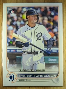 2022 Spencer Torkelson RC Topps Update #US79 Rookie Debut MLB Detroit Tigers - Picture 1 of 2