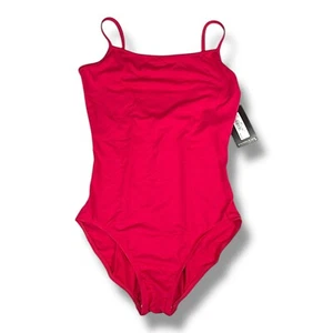 Bloch Dance Women’s Nejor Microlux Camisole Leotard Berry Size Large NWT - Picture 1 of 3