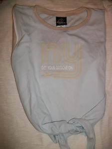 Capezio Dance Top Women Frontline NY Groove Tank Sky Blue or Black New In Bag! - Picture 1 of 2