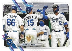 2021 Topps Series 2 Kansas City Royals Team Card #608 - Picture 1 of 2