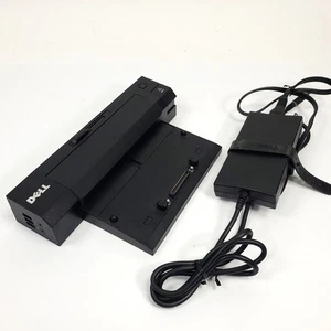 Dell PR02X E-Port Plus II USB 3.0 Docking Station With Power Supply - Picture 1 of 6