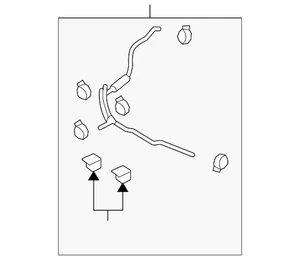 Genuine Mazda Reservoir Hose L518-15-38XE - Picture 1 of 2