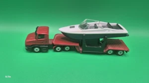Siku 1610/11 Tieflader mit Boot   - Bild 1 von 6