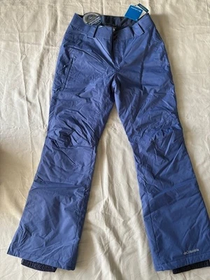 Pantalones de esquí para nieve Columbia para mujer talla S regular azul impermeable aislado invierno Foto 1 de 4