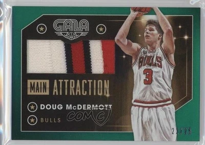 2015-16 Panini Gala Main Attraction Memorabilia Jade /25 Doug McDermott #14 - Image 1 of 2