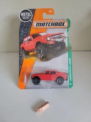 Matchbox Lamborghini LM002 Yellow SUV FRONT AND REAR DETAILS SEE PICS  - Image 1 of 4