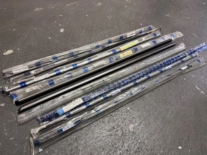 NOS Mercedes W123 Pullman LWB Fondtür Zierstab Gürtelleiste L+R Door Molding OEM - Bild 1 von 24