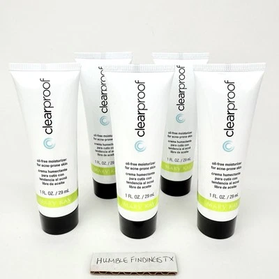 5x Mary Kay ClearProof Hidratante Sin Aceite Piel Propensa al Acné 1oz Viaje Mini Tamaño Foto 1 de 4