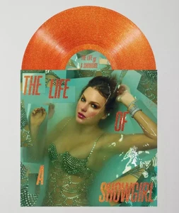 Taylor Swift - The Life Of A Showgirl Portofino Orange Glitter Vinyl LP SEALED - Picture 1 of 1
