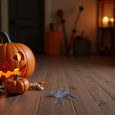  25 Piezas Espeluznante Fiesta Halloween Favores Decoraciones Animal Araña Difusa Foto 1 de 4