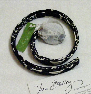 Vera Bradley TWIRLY BIRDS NAVY LANYARD for KEYS Key Cards ID CASE Ring CHAIN NWT - Picture 1 of 2
