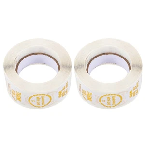 2 Rolls Etichetta Di Timbratura D'oro Padre Adesivi Per Torte Grazie Da Forno - Imagen 1 de 12