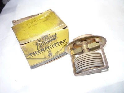 Termostato de refrigeração do motor Pontiac 1937-54 148-155 graus - Imagem 1 de 3