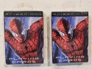 Vintage Spider-Man Playing Cards 2-Packs New Factory Sealed Packs Bicycle Brand - Picture 1 of 6