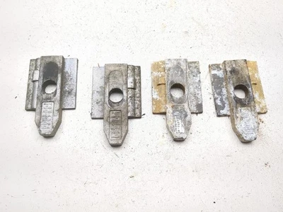 01-12 BMW F650 GS F650GS Ajustadores de cadena trasera Placas de bloque 7650080 7650079 Foto 1 de 4