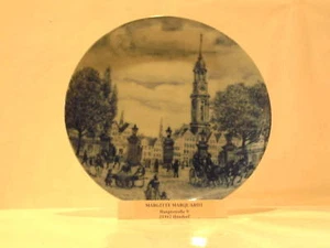 Plato de diseño Berlin antiguo Hamburgo 1 Millerntor 1825 - Imagen 1 de 1