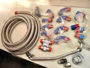 Porsche 914 Patrick 3.6 Piezas de instalación + 21’ 6” -16 Manguera AN16 NUEVO - Imagen 1 de 3