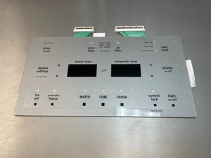 Frigidaire Refrigerator Dispenser Control Panel 242166905 Silver, OEM Brand New - Picture 1 of 3