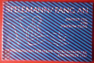 Bärenreiter 1239 Noten Block Flöte Spelemann, fang an 2. Teil J. Stave blau - Bild 1 von 3