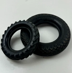 Goodyear All Weather & Unmarked Vintage Miniature Rubber Tires Advertising - Picture 1 of 12