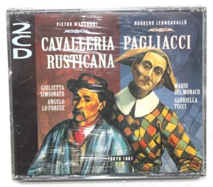 Pietro Mascagni: Cavalleria Rusticana - Rugggero Leoncaballo: Pagliacci 2-CD Set - Imagen 1 de 3