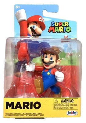 NEW Super Mario Brothers MARIO TIPPING RED CAP 2.5in Mini Action Figure Toy - Image 1 of 4