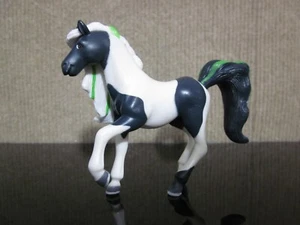 Horseland Pulsante Cavallo Thinkway Giocattoli 3" Bianco e Nero 2006 Ritirato - Foto 1 di 14