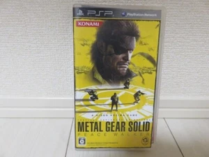 Used Sony PSP Japan Metal Gear Solid Peace Walker PSP PlayStation - Picture 1 of 2