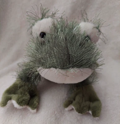 Webkinz Fuzzy Frog with NO Online Activation Code (Excellent Condition) - Image 1 of 3