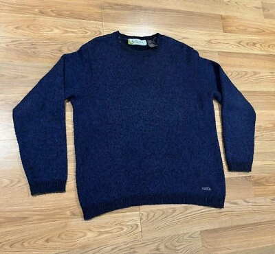 Suéter de colección Burton Snowboards azul marino mezcla de lana suéter para hombre talla pequeña Foto 1 de 4