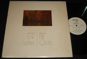 ERIK SATIE - BILL QUIST - SOLOS DE PIANO DE ERIK SATIE - WINDHAM HILL LP clásico - Imagen 1 de 2