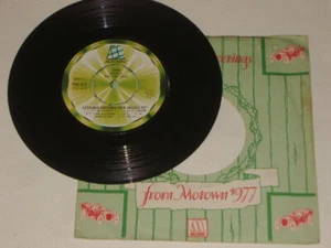'CHRISTMAS GREETING FROM MOTOWN' 1977 UK 7" Green Motown Promo Single - Picture 1 of 1