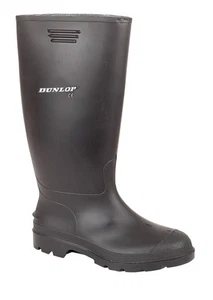 Ladies Mens Dunlop Hunting Waterproof Wellies Garden Festival Wellington Boots - Picture 1 of 7