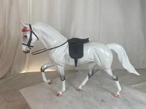 Juego de sillín negro CM 1:9 escala recorte/parque/espectáculo/gaited TWH - Imagen 1 de 12