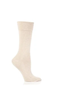 Calcetines Falke Mujer 1 Par Sensitive London Izquierda y Derecha Confort Puño Algodón - Imagen 1 de 13