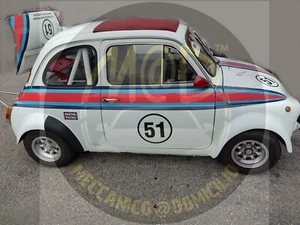 Complete Sticker Kit FIAT 500 Abarth Martini Livery Kit Adesivi Completi Livrea - Imagen 1 de 3