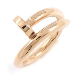 Cartier Ring Juste un Clou Classic B4092549 Single Nail Motif 750RG #49 US5 - Picture 1 of 8