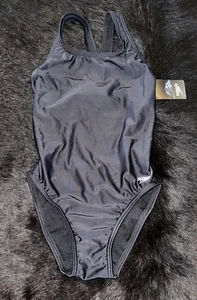 SPEEDO Girls black pro LT Swimsuit, SIZE 12/28 Youth NWT Bathing suit - Picture 1 of 8