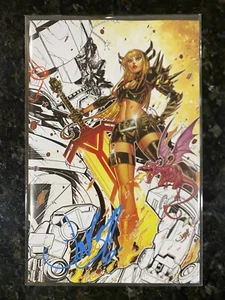 MAGIK #1 JONBOY MEYERS SIGNED VIRGIN SPOT COLOR VARIANT LTD 1000 FOIL COA NM 🔥 - Picture 1 of 4